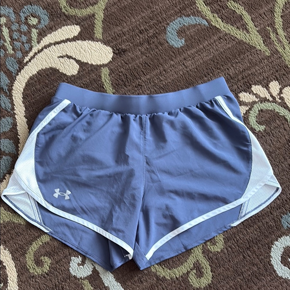 Under Armour Women's Blue-Gray Athletic Shorts